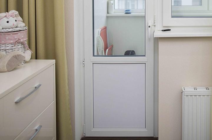  Пластиковые двери без стекла 