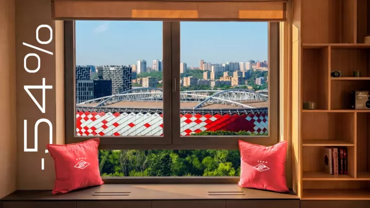 Окна MELKE официальный спонсор ФК «Спартак-Москва»