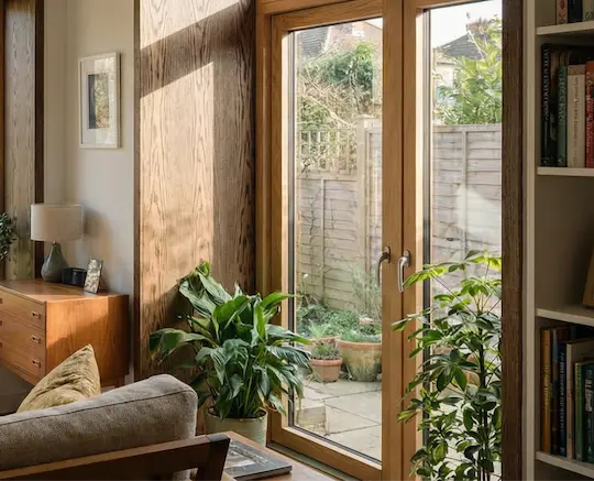 Ламинированные окна Melke