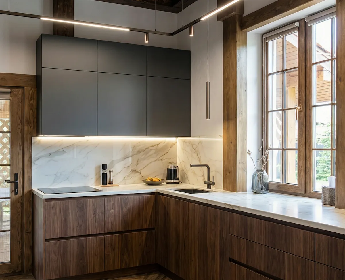 Остекление домов из блоков.